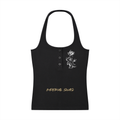 Women's Ribbed Henley Tank Top