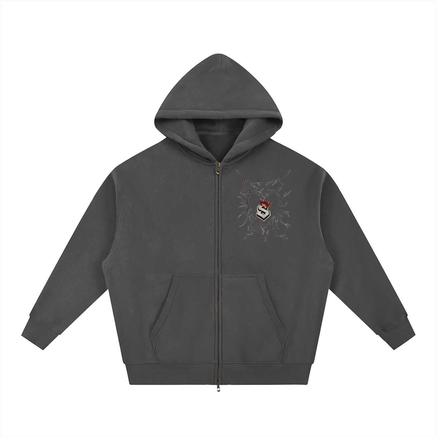 Essential Oversized Fleece Boxy Hoodie