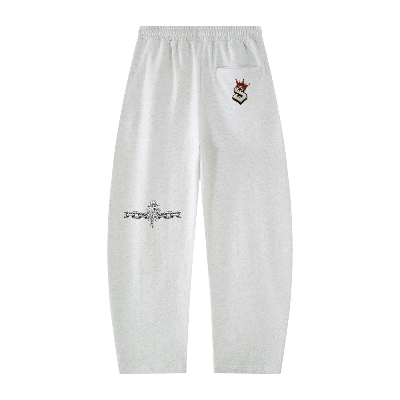Unisex Heavyweight Barrel Leg Sweatpants